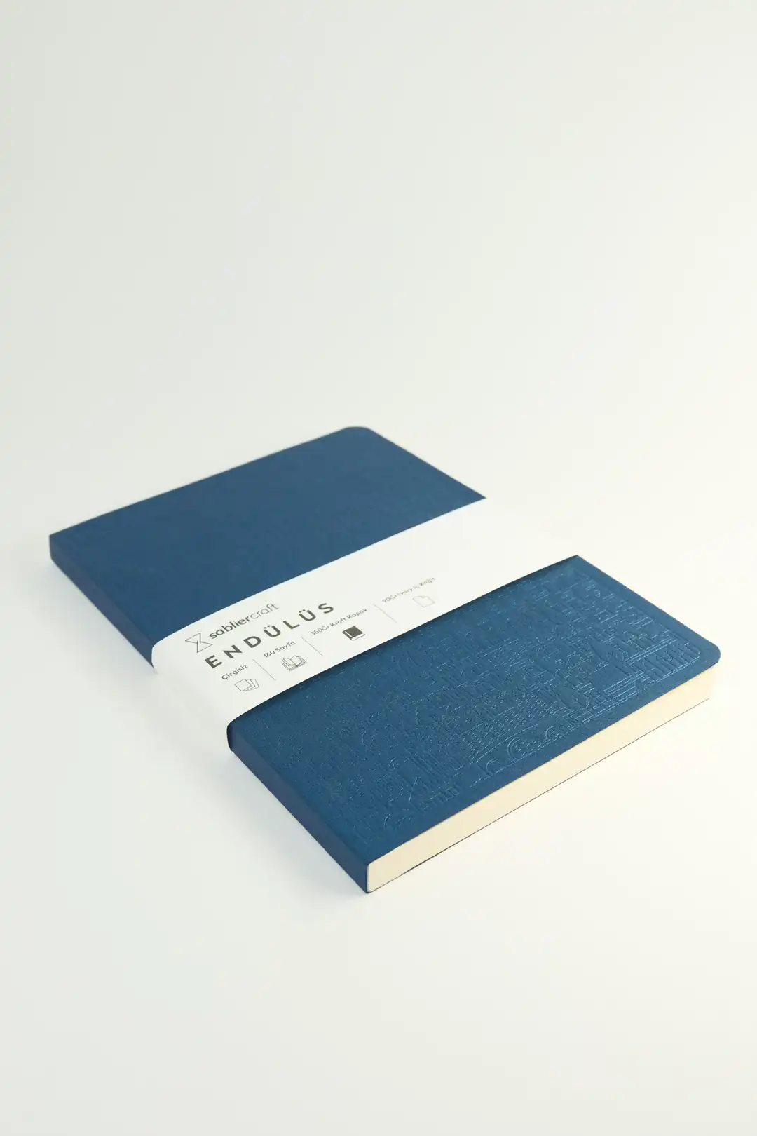 Endülüs Defter - Metalik Mavi