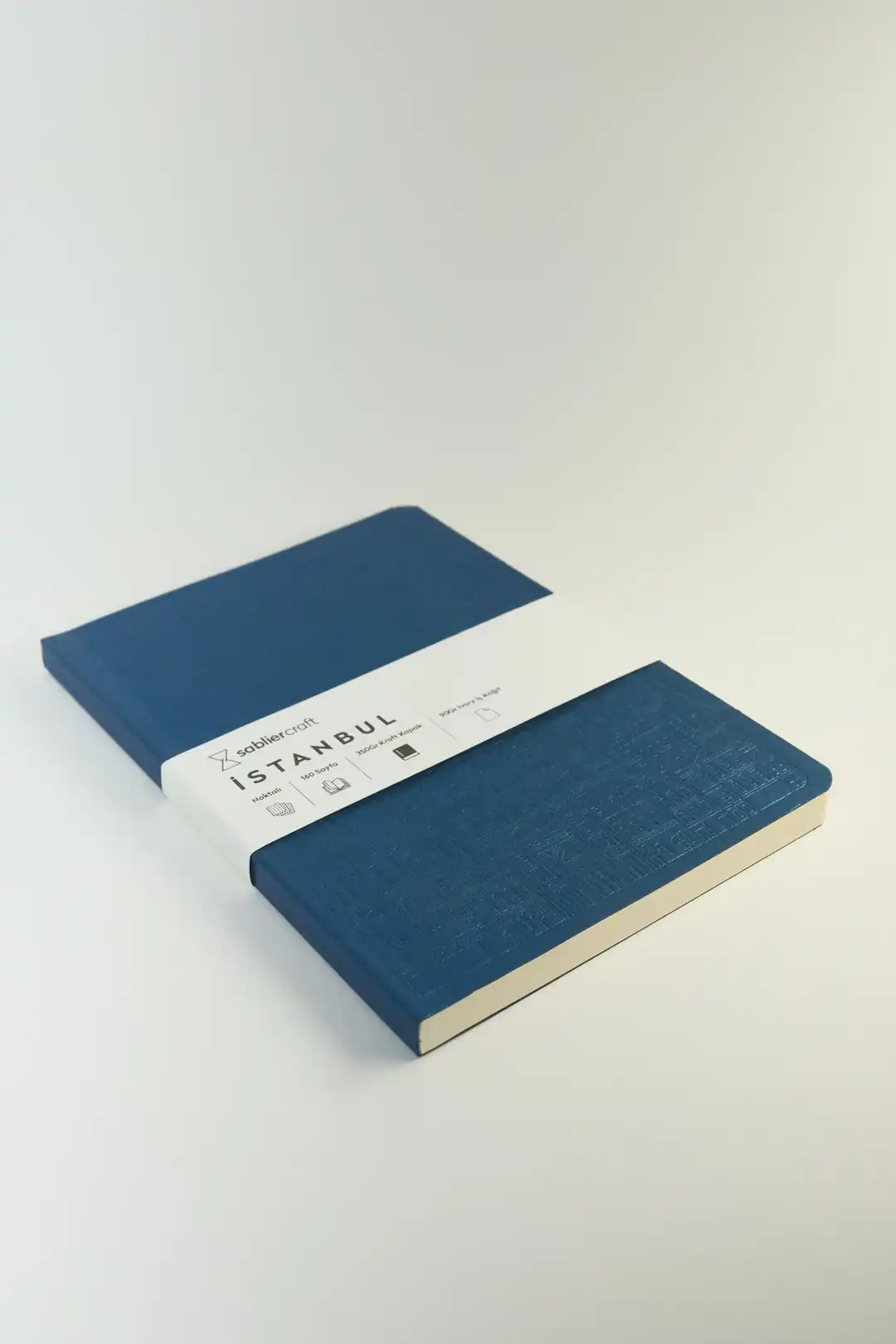 İstanbul Defter - Metalik Mavi