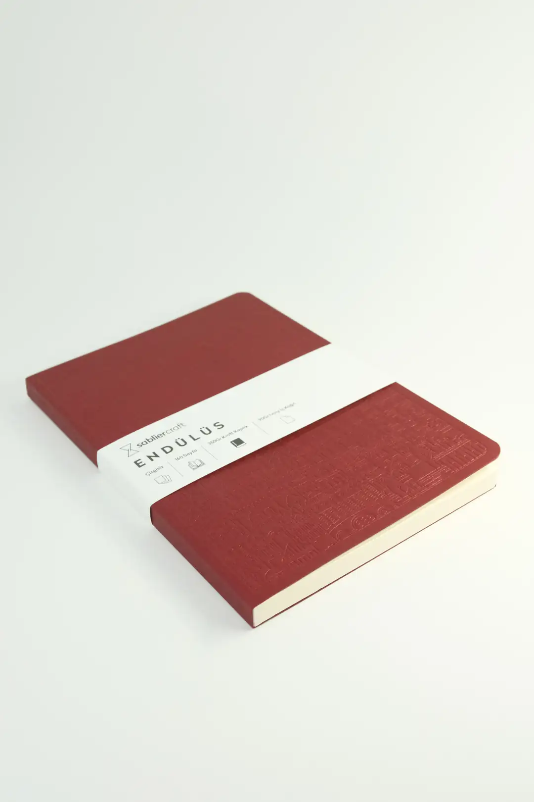 Endülüs Defter - Metalik Bordo