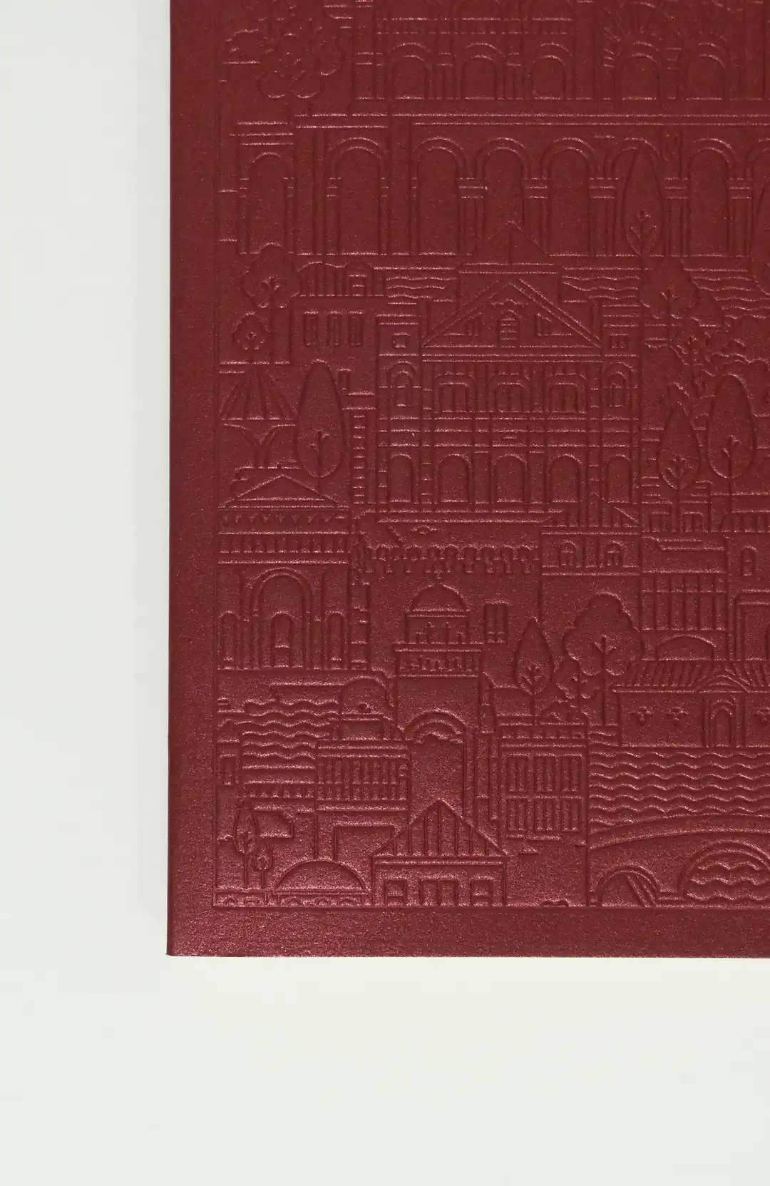 Endülüs Defter - Metalik Bordo