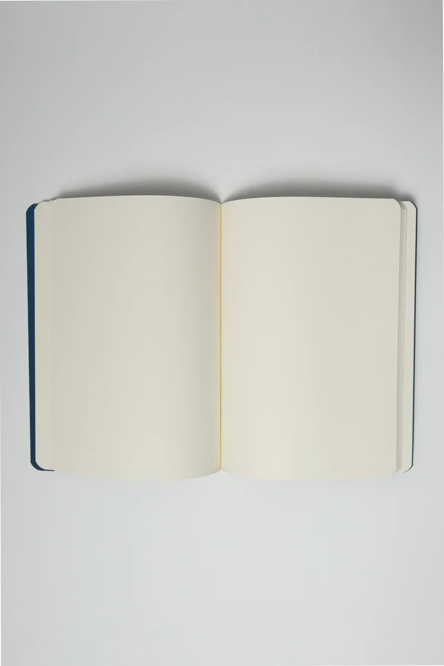 Isfahan Defter - Metalik Mavi