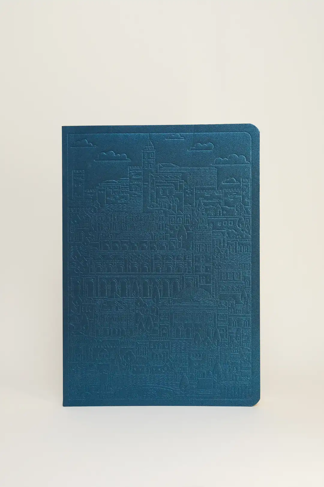 Ürün görseli: Endülüs Defter - Metalik Mavi