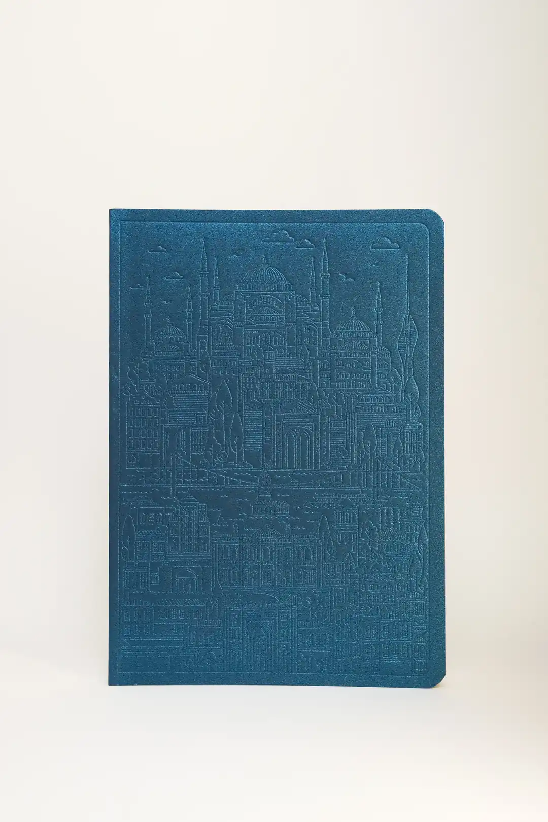  İstanbul Defter - Metalik Mavi