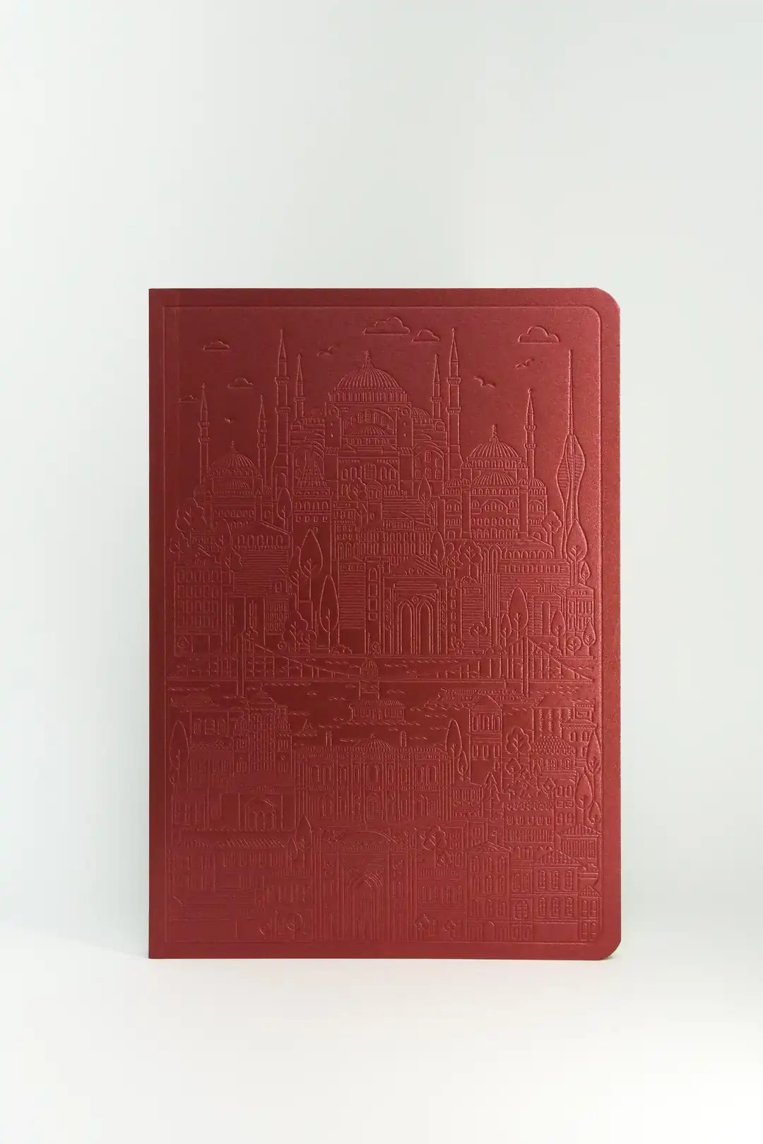 Ürün görseli: İstanbul Defter - Metalik Bordo