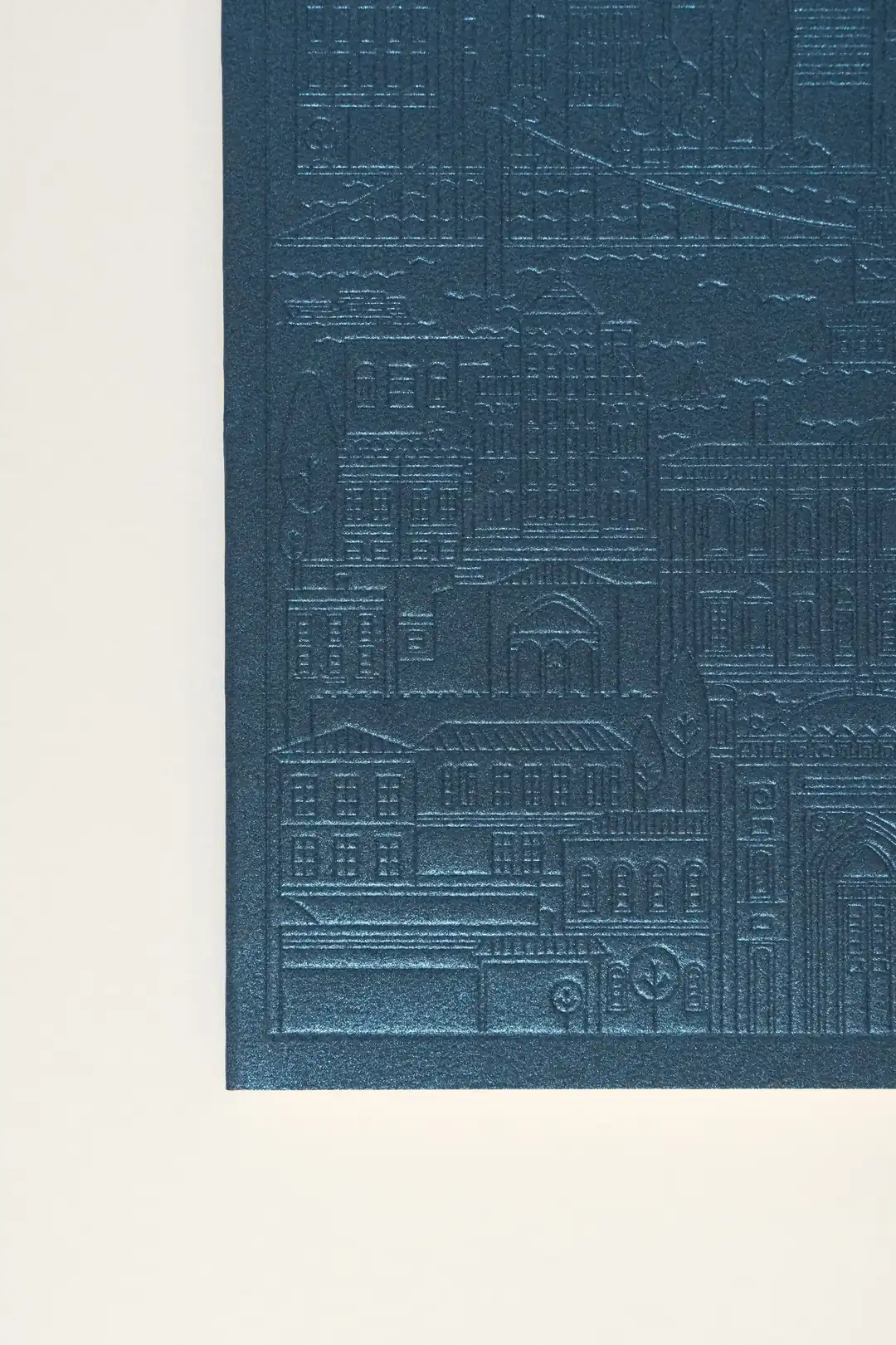 İstanbul Defter - Metalik Mavi