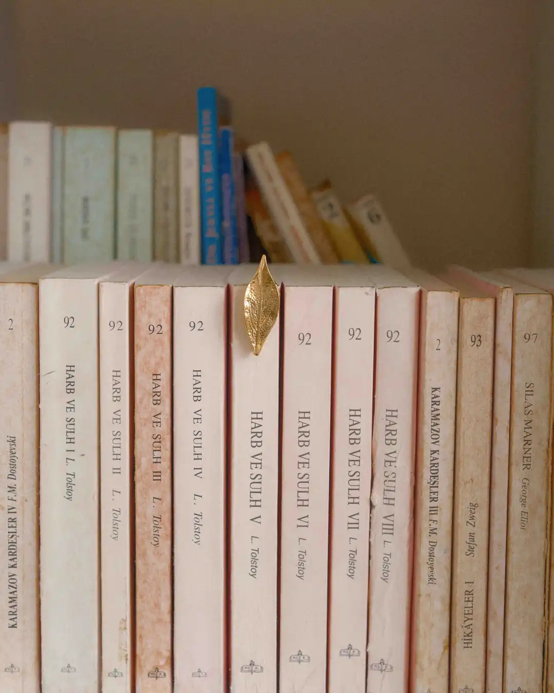 Ürün görseli: Defne Yaprağı Kitap Ayracı