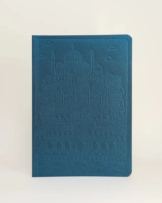 Ürün görseli: Isfahan Defter - Metalik Mavi
