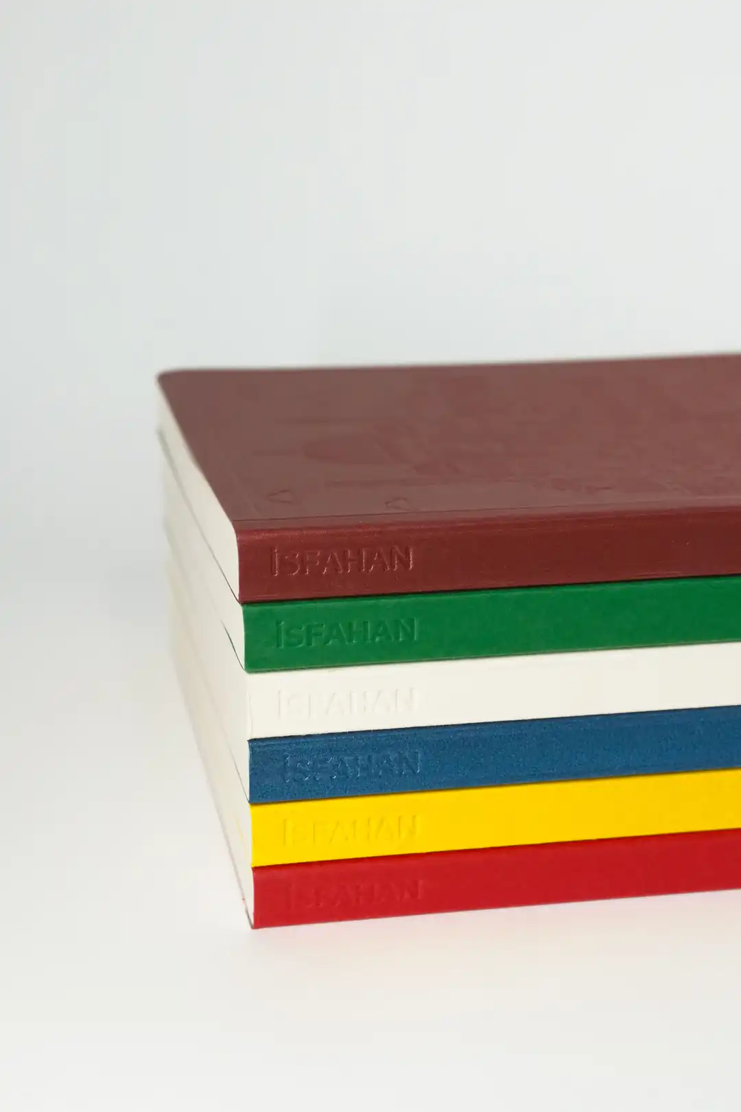 İsfahan Defter - Metalik Bordo